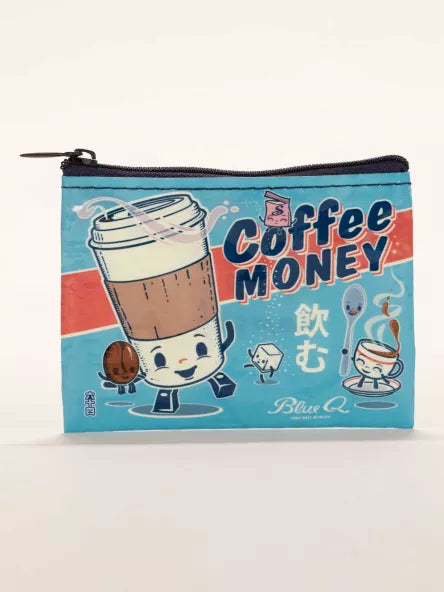 BlueQ Coffee Money Coin Purse
