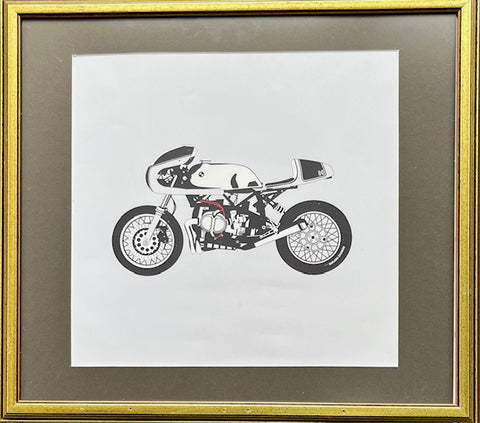 Marc Carreras: BMW Cafe Racer Print