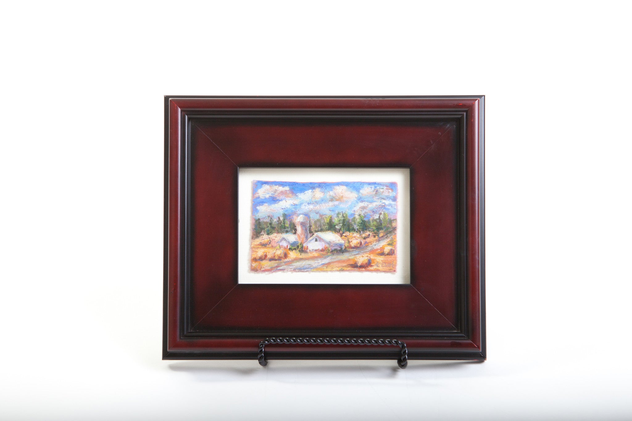 Kristen Dukat Glass Wafer "View From Home Looking West"