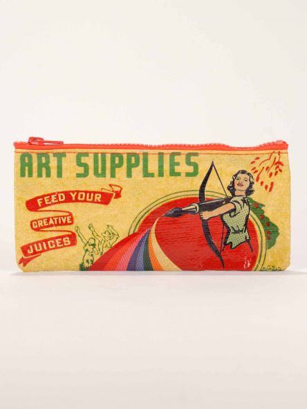 BlueQ "Art Supplies" Pencil Case