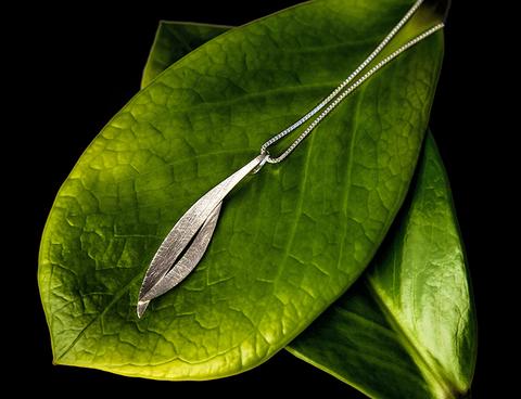 Bali "Bulu" Sterling Silver Fair Trade Pendant