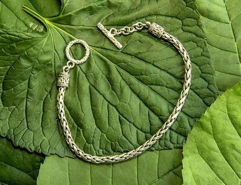 Bali "Jalan" Sterling Silver Fair Trade Bracelet