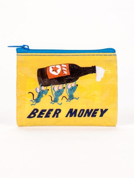 BlueQ Beer Money Coin Purse