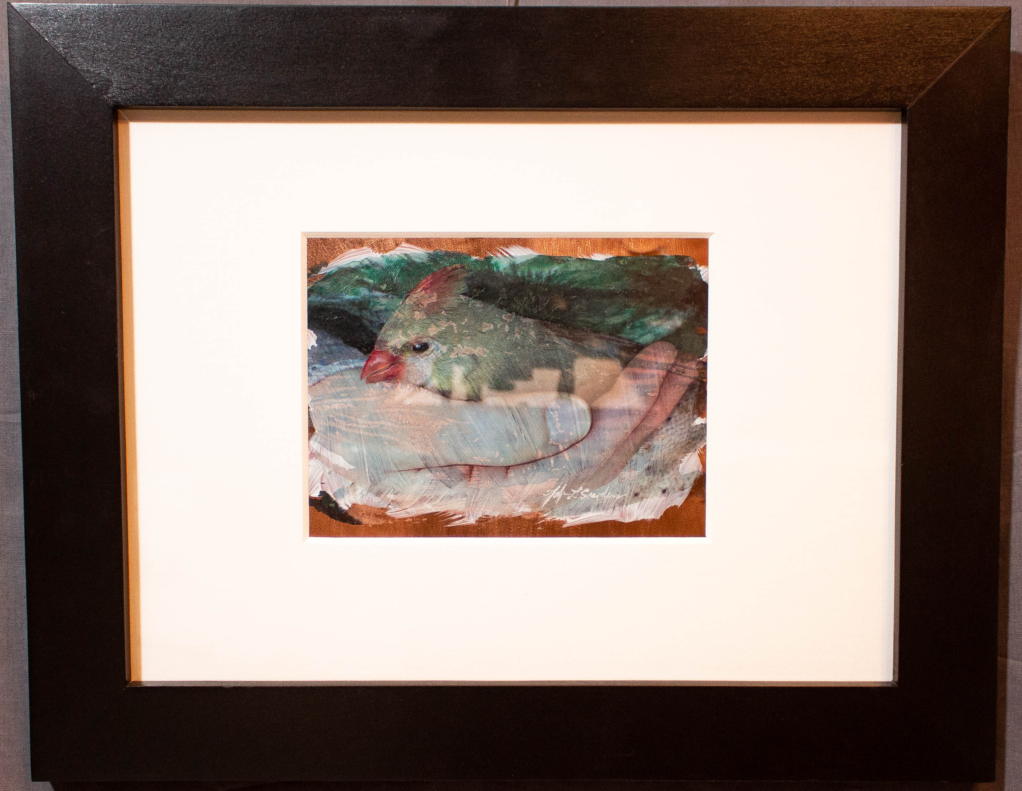 Local Artist of the Week: Jen Sowders "Female Cardinal 1" (2018)