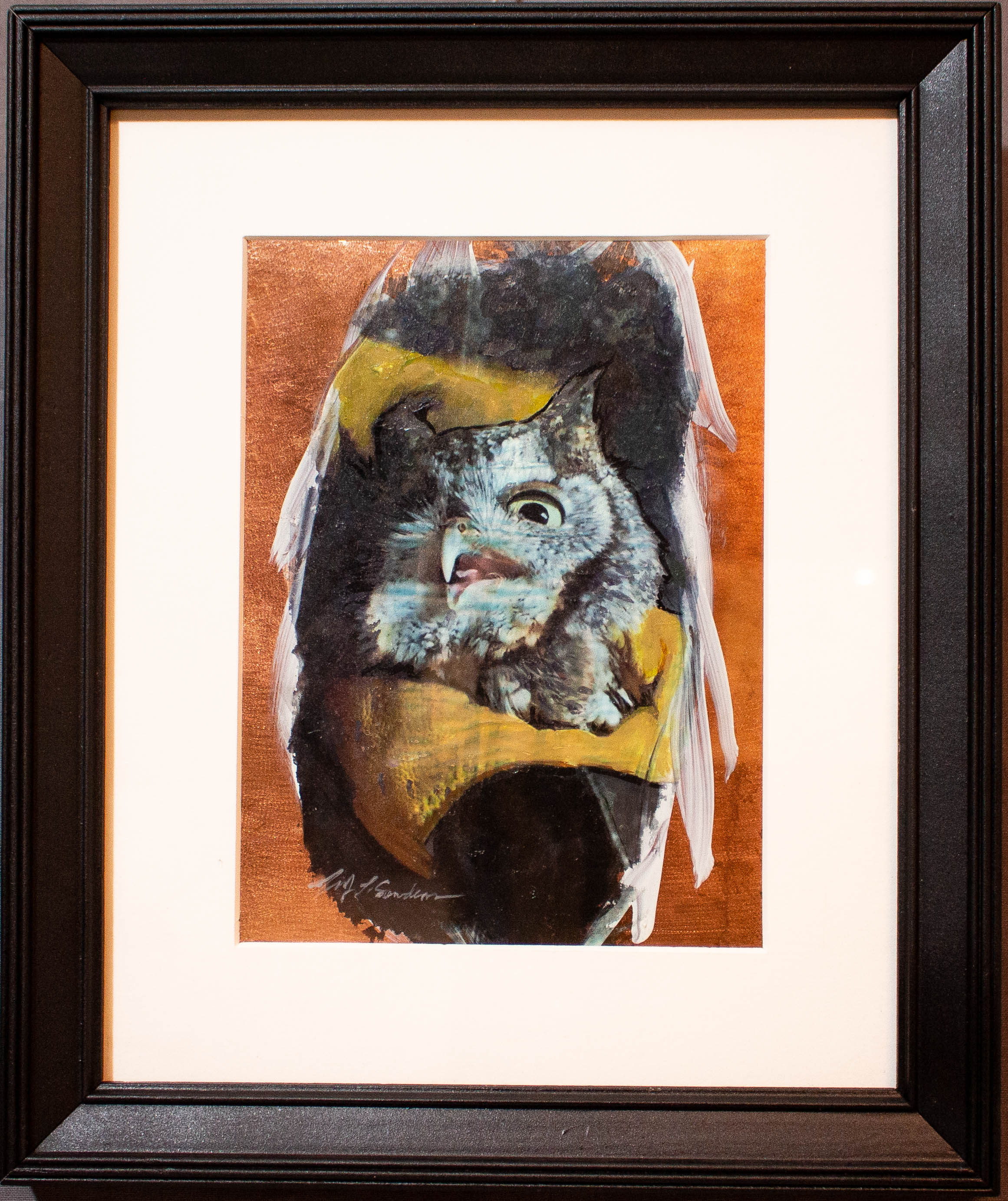 Local Artist of the Week: Jen Sowders-Eastern Screech Owl (2018)