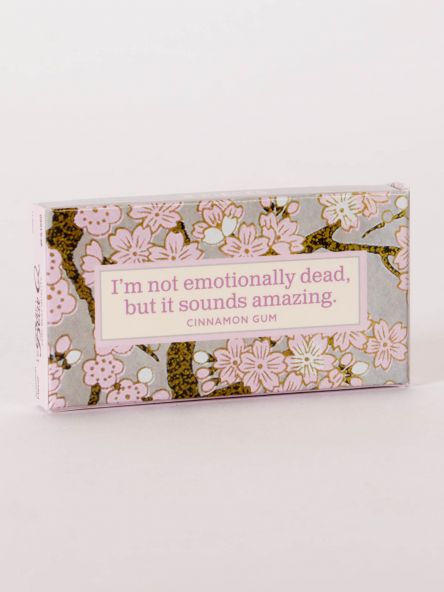 BlueQ Gum: "I'm Not Emotionally Dead, But It Sounds Amazing"
