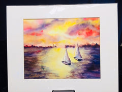 Kristen Dukat "Large" Original Watercolor (Unframed)