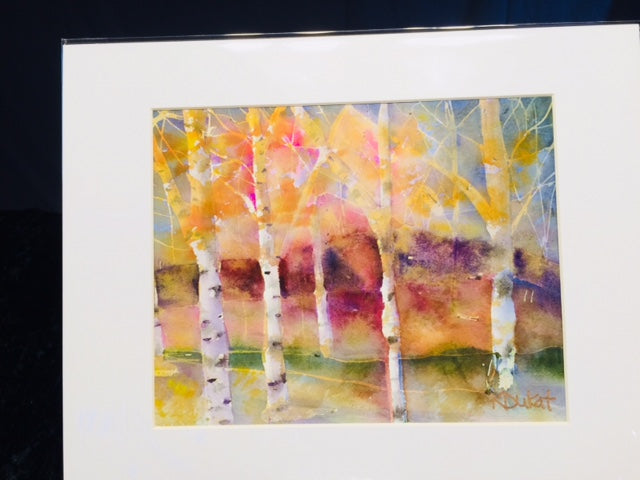 Kristen Dukat "Large" Original Watercolor (Unframed)