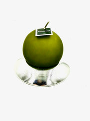 Argenesi Round Candleholder with Ball Candle