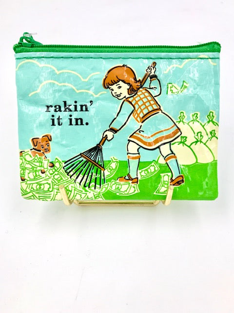 BlueQ "Rakin' it in" Coin Purse