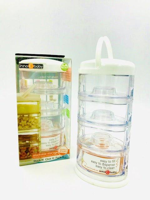 Packin' Smart Essentials 4 Tier Clear/White