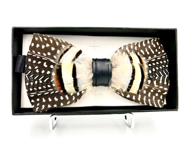 Galaxy Feather Bow Ties