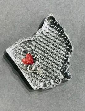 Lisa Pelo Glass "Findlay, Ohio" Paperweight