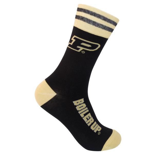 Collegiate Socks: Purdue Boilermakers