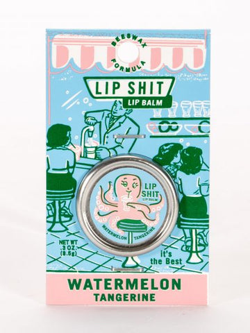 BlueQ Lip Shit Lip Balm (Watermelon & Tangerine)