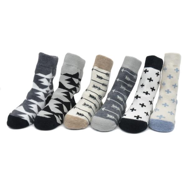 Me in Mind Organic "Santa Fe" Socks (12-24)