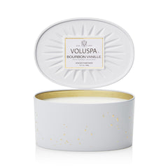 Voluspa Bourbon Vanille Scented Candle w/Lid