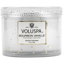 Voluspa Bourbon Vanille Scented Candle w/Lid