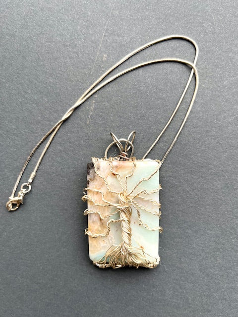 Kimberly Vaughn: "Tree of Life" Pendant and Chain Necklace