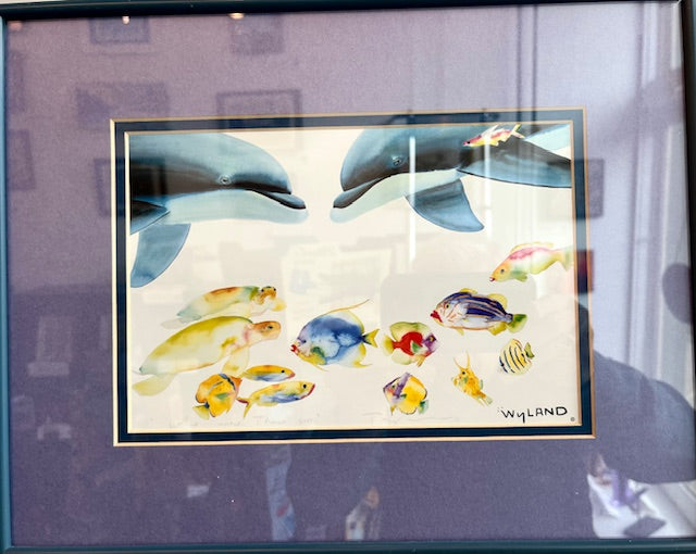 Robert Wyland & Tracy Taylor Print "Who Invited These Guys?"