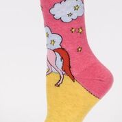 BlueQ Women's Crew Socks: "Always Be Yourself, Unless You Can Be a Unicorn..."