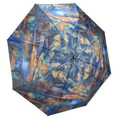 Galleria Folding Umbrella (Cezanne, "The Brook")