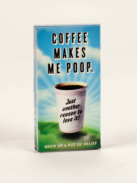 BlueQ Gum: Coffee Makes Me Poop