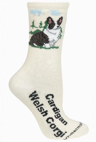 Wheelhouse Cardigan Welsh Corgi Socks