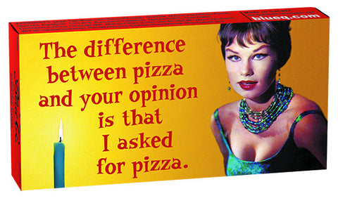 BlueQ Gum: The Difference Between Pizza and Your Opinion