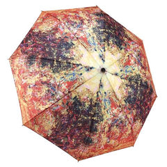 Galleria Folding Umbrella: Monet's "Rose Garden"