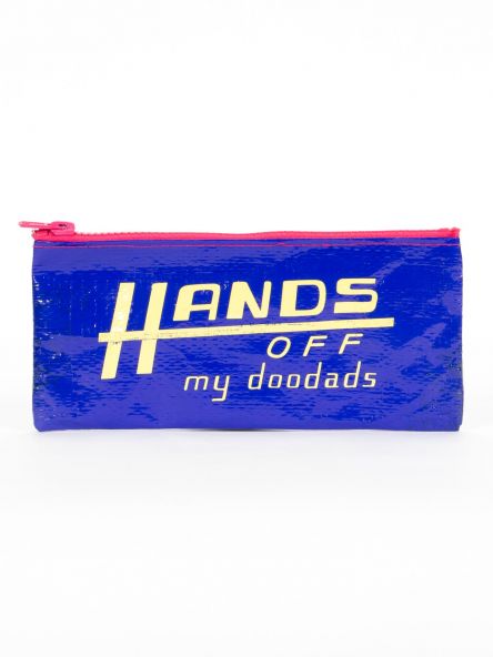 BlueQ "Hands Off My Doodads" Pencil Case