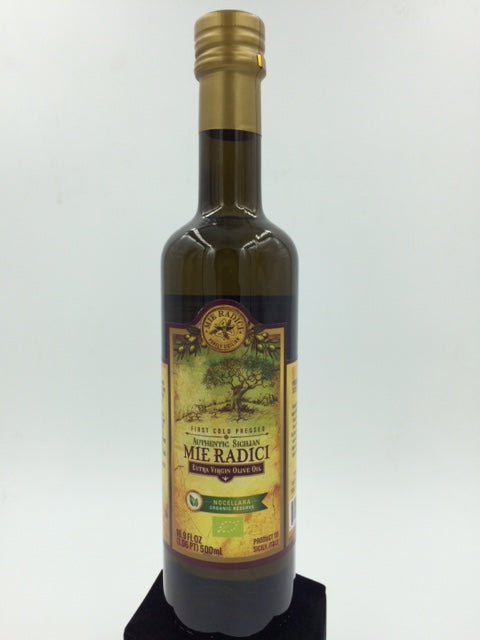 Mie Radici Nocellara "Organic Reserve" Olive Oil (500 ml bottle)