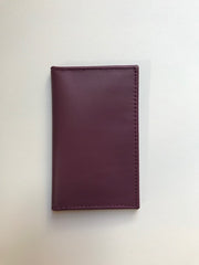 Fair Trade Leather Bi-Fold Card Wallet