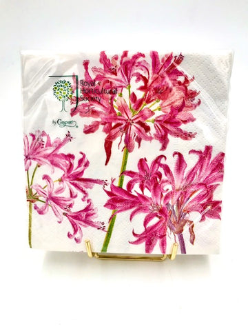 Caspari Surprise Lily Cocktail Napkins