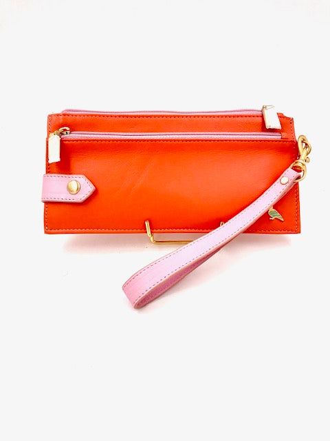 OneOddBird Kiskadee Wristlet - Peony