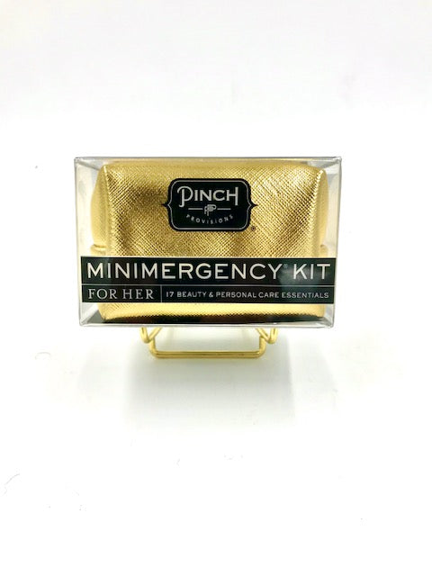 Pinch Minimergency Kit for Her-Metallic Gold