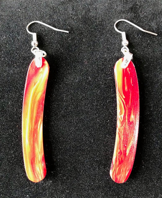 Dean Robertson: "Bowlerite" Earrings