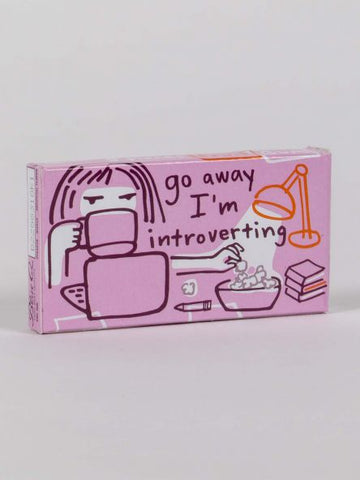 BlueQ Gum: "Go Away I'm Introverting"