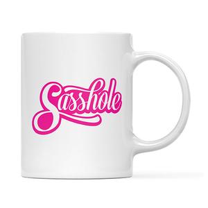 Tiramisu Sassy Coffee/Tea Mug: "Sasshole"
