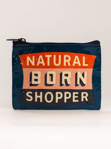 BlueQ Natural Born Shopper Coin Purse