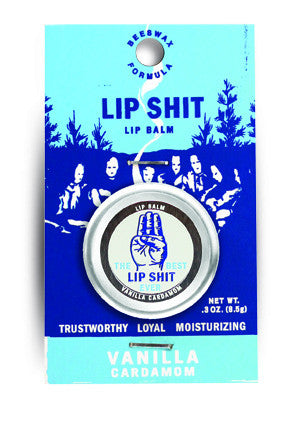 BlueQ Lip Shit Lip Balm (Vanilla & Cardamom)