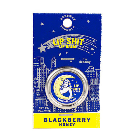 BlueQ Lip Shit Lip Balm (Blackberry & Honey)