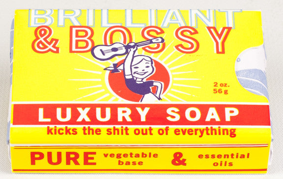 BlueQ Luxury Bar Soap: Brilliant & Bossy