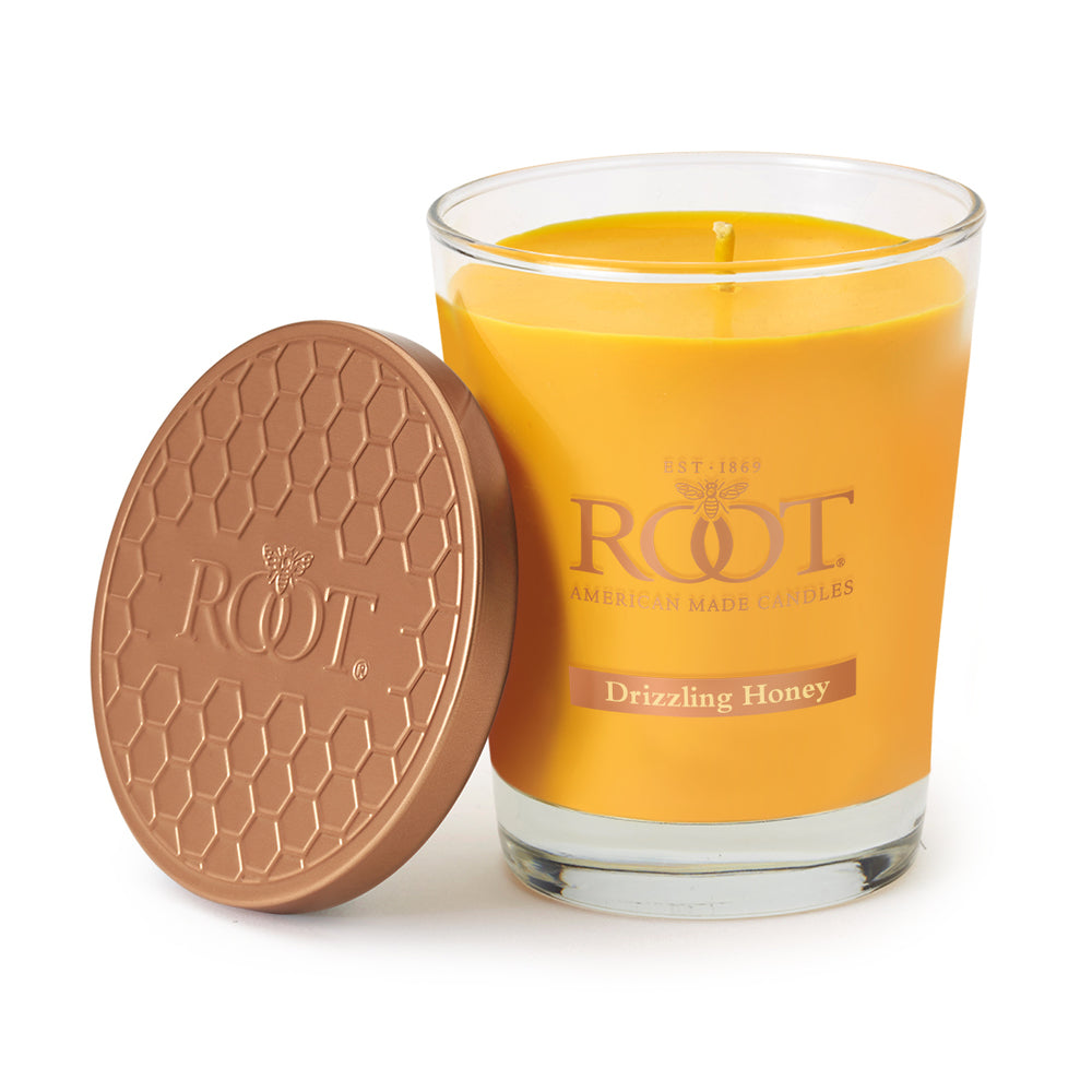 Root Drizzling Honey Scented Large Candle