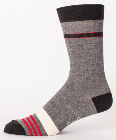 BlueQ Men's Crew Socks: Certified Pain in the Ass