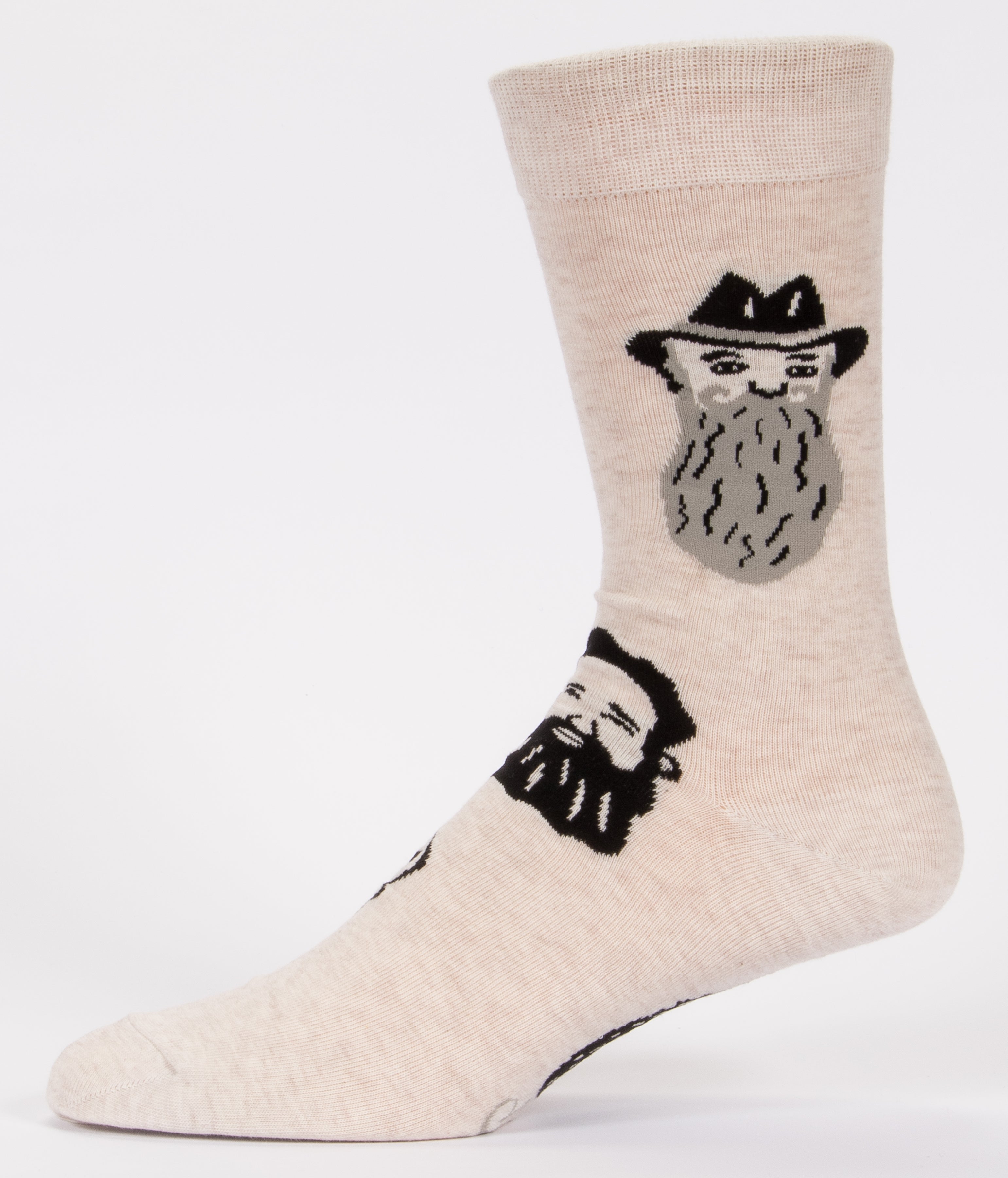 BlueQ Men's Crew Socks: Get A Load of These Whiskers