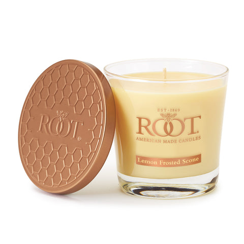 Root Lemon Frosted Scone Scented Small Candle