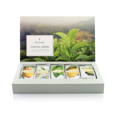 Tea Forte "Single Steeps" Essential Greens Loose Teas