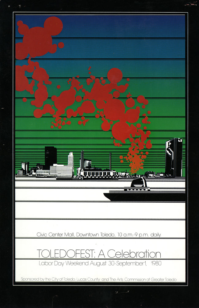 TOLEDOFEST 1980 Large Limited-edition Original Poster