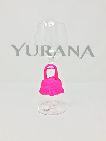 Yurana Red Purse Wine Glass